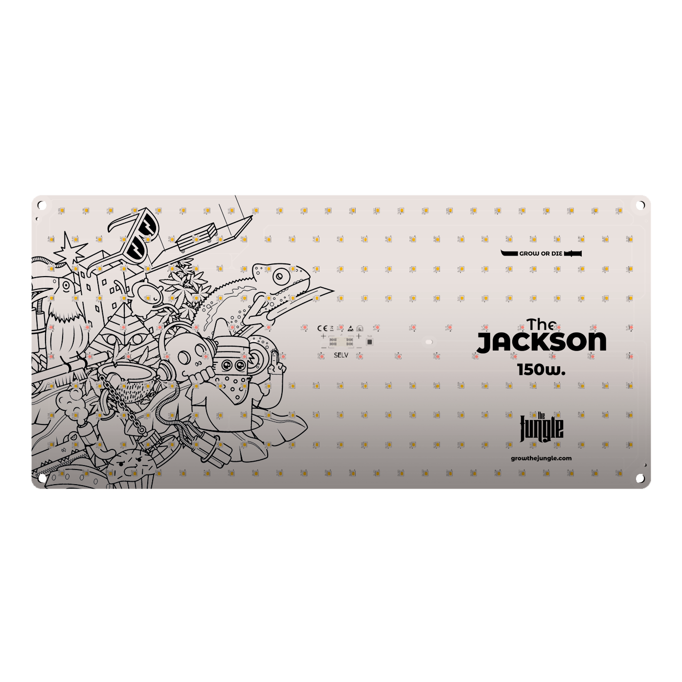 the jackson 150 luces led para cultivo interior